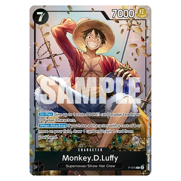 Тін Пак Set Vol.2 TS02 Monkey.D.Luffy One Piece Card Game TS-02-1 фото