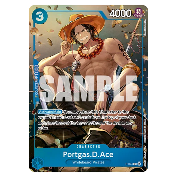 Тін Пак Set Vol.2 TS02 Portgas.D.Ace One Piece Card Game TS-02-2 фото
