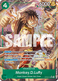 Monkey.D.Luffy (ST30-012) ST30-012 фото